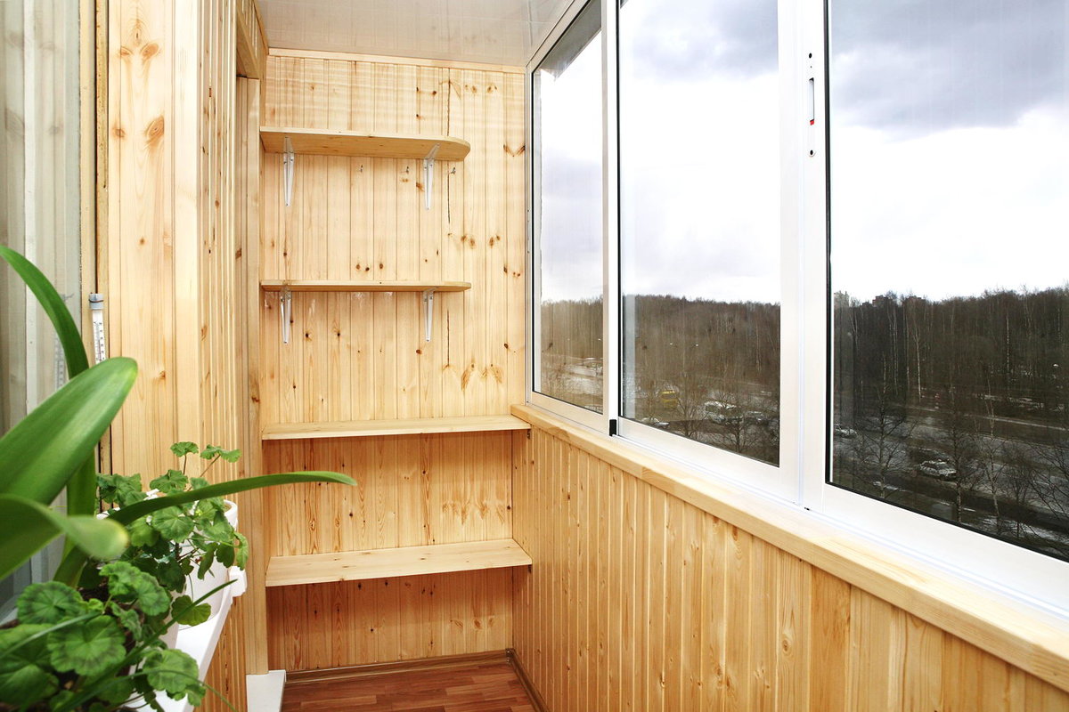 Вагонка для внутренней отделки балкона фото